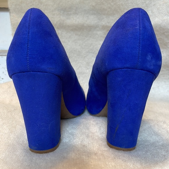 Size 9 Old Navy Electric Blue Pumps - Picture 2 of 5